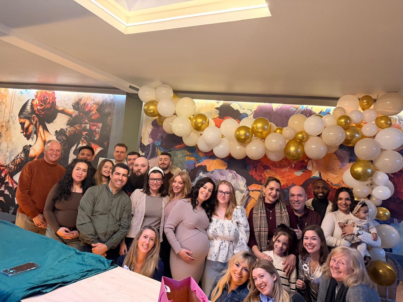 Baby shower celebration at The Aslan Lounge